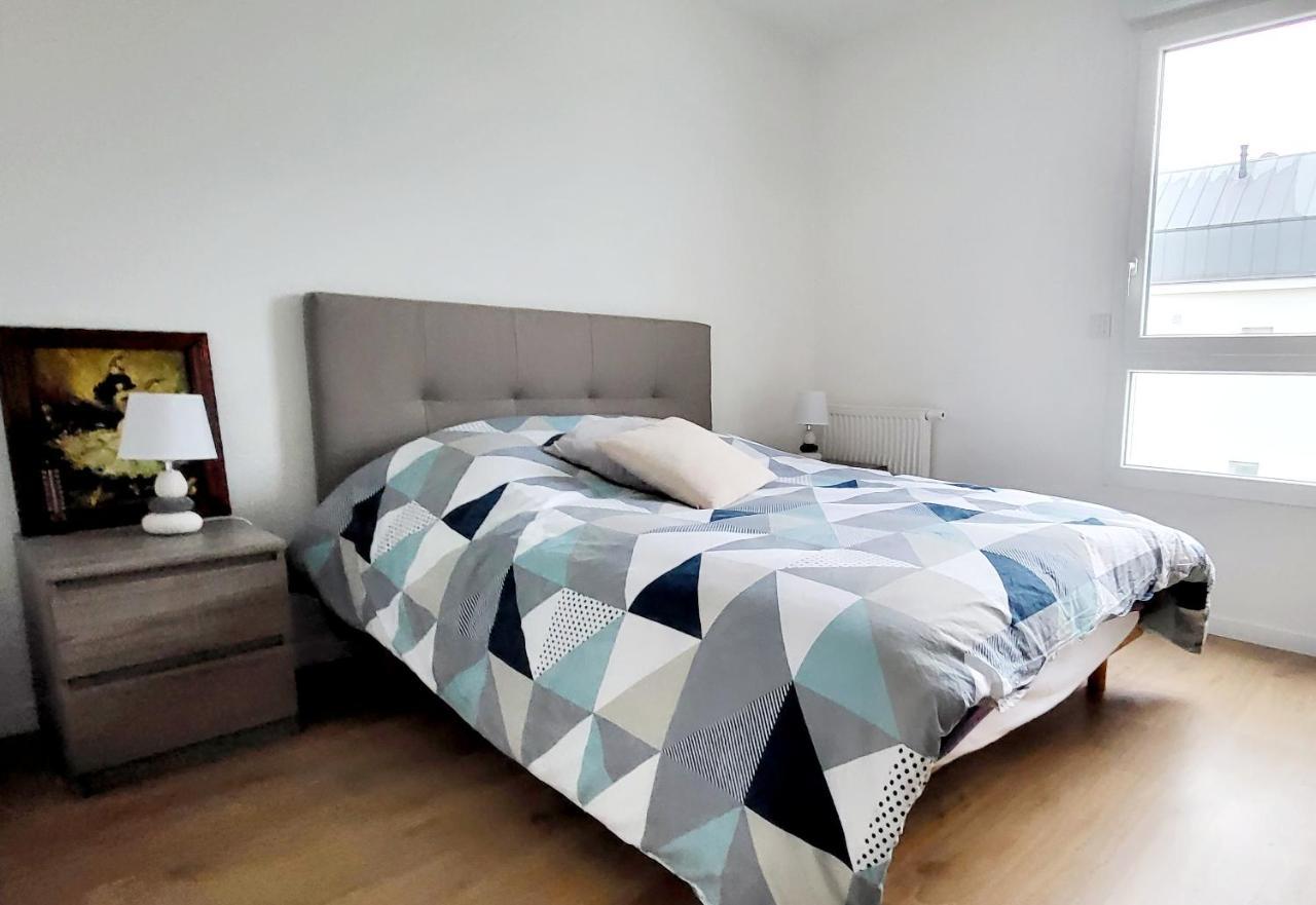 Appartement Moderne Finement Decore Avec Balcon A Vannes Centre Kültér fotó